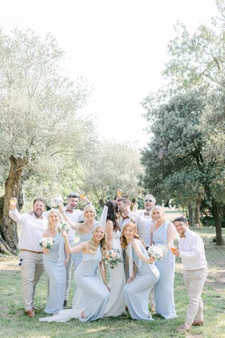 Réception de mariage dans un château du Sud de la France avec Virginie Jones Photography