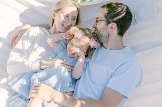 Moments complices entre parents et enfants
