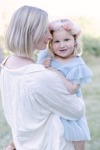 Hugs and spontaneous gestures captured naturally
