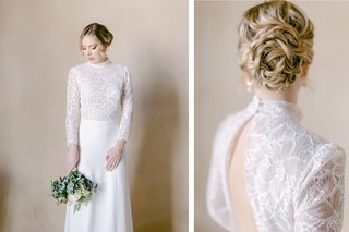 Robe de mariée sophistiquée Atlantic City Anne De Lafforest