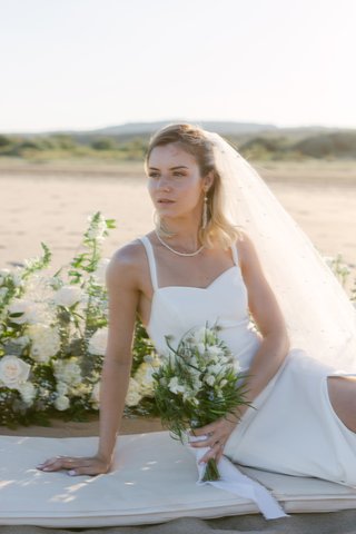 Mediterranean Coast Wedding Inspiration: Hospitalet Beach