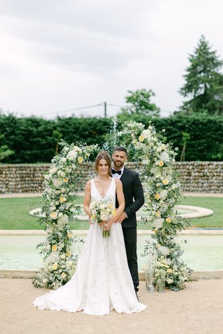 Cérémonie en extérieur dans les jardins du Château de Longpré, Occitanie