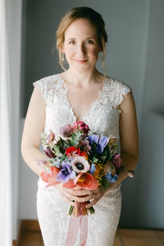 Portrait de la mariée