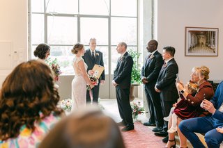 Cérémonie de mariage en intérieur, Chateau Canet