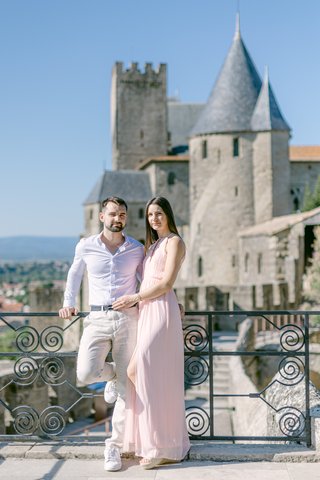 Séance photo couple, Cité de Carcassonne