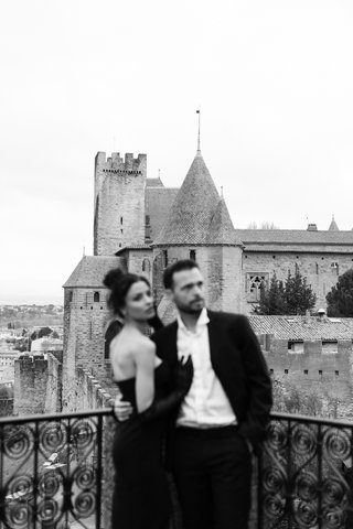Couple à l'Hôtel de la Cité à Carcassonne