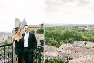 Séance photo de couple Cité de Carcassonne