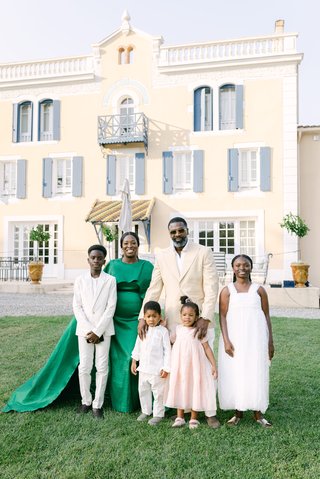 Event photography in a French château full of joy and love