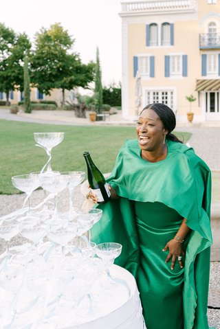Destination event photographer in Franceage caption