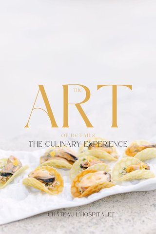 Gastronomie au Chateau l'Hospitaliet