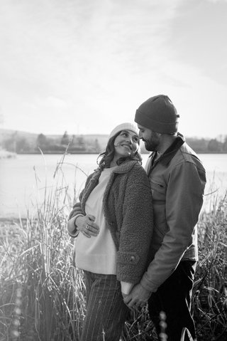 Couple maternity photoshoot near Carcassonne