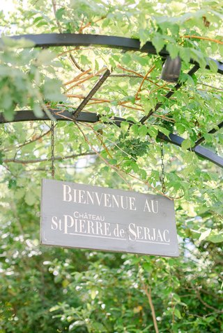 Garden at Château St Pierre de Serjac wedding venue Garden at Château St Pierre de Serjac wedding venue