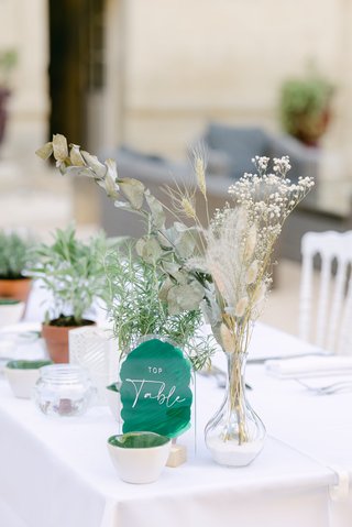 Décoration de mariage au Château de Pondres