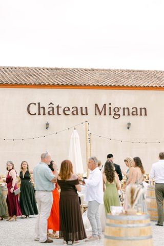 Wedding reception in South of France Wedding reception in South of France