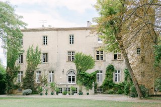 Façade du Château La Commanderie, entre Carcassonne et Toulouse Façade du Château La Commanderie, entre Carcassonne et Toulouse
