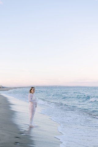 Pregnancy photo session near Narbonne