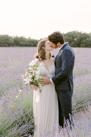 Photo session in lavenders